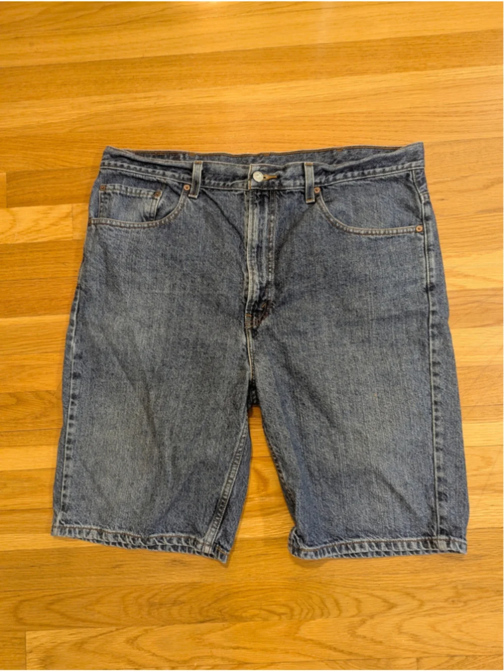 Levi's 505 Regular Fit Jean Shorts Waist 38